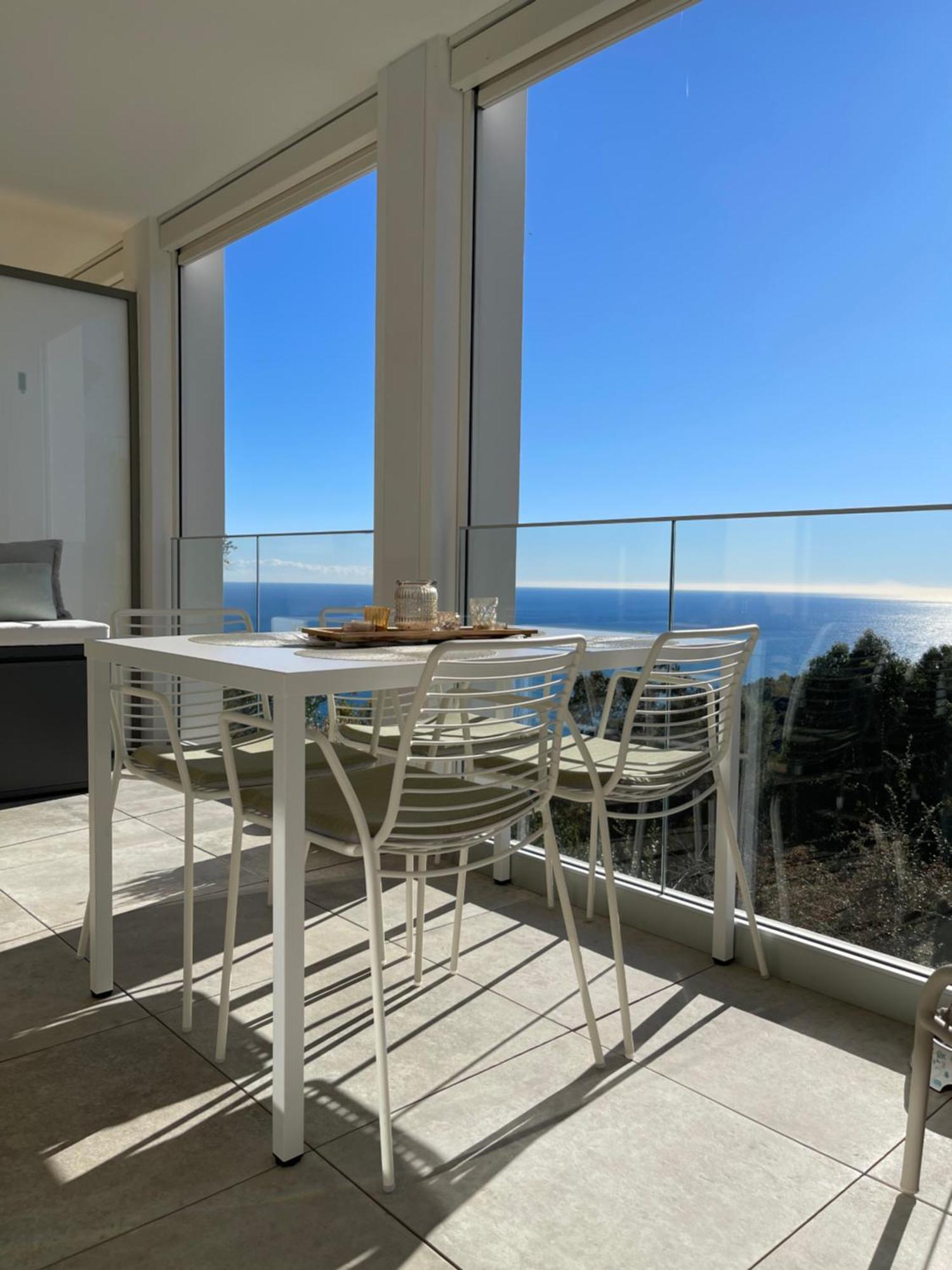 Appartement De Luxe Eze Village Vue Mer Avec Piscine Zewnętrze zdjęcie